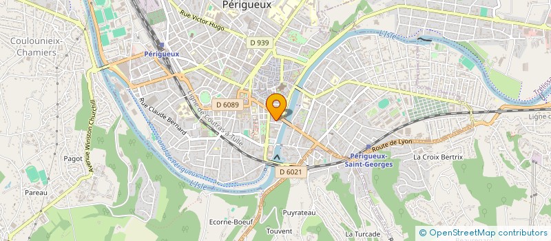 localisation de l'entreprise MONSIEUR MARC GAVENS à PERIGUEUX