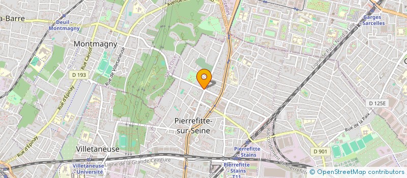 localisation de l'entreprise MONSIEUR MARC GELIOT à PIERREFITTE-SUR-SEINE