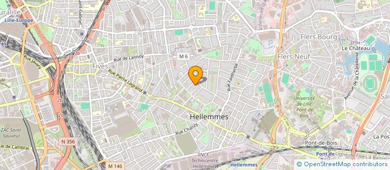 localisation de l'entreprise MONSIEUR MARC GENDRIN à LILLE