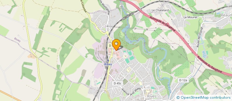 localisation de l'entreprise MONSIEUR MARC GENESTE  RIVES