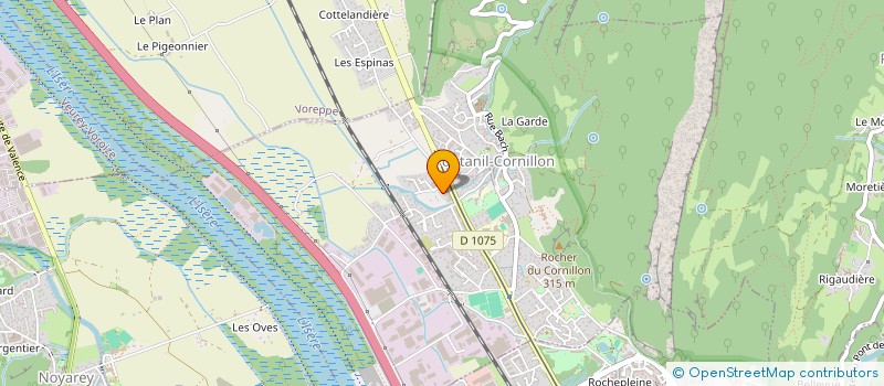 localisation de l'entreprise MONSIEUR MARC GEOFFRAY  FONTANIL-CORNILLON