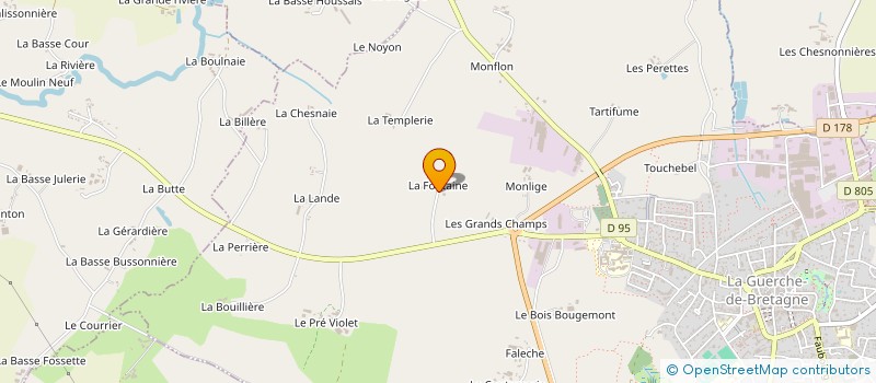 localisation de l'entreprise MONSIEUR MARC GEORGEAULT à VISSEICHE