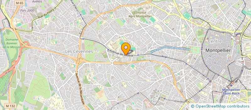 localisation de l'entreprise MONSIEUR MARC GERARDIN à MONTPELLIER