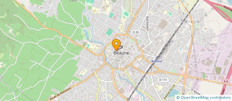 localisation de l'entreprise MONSIEUR MARC GERAULT à BEAUNE