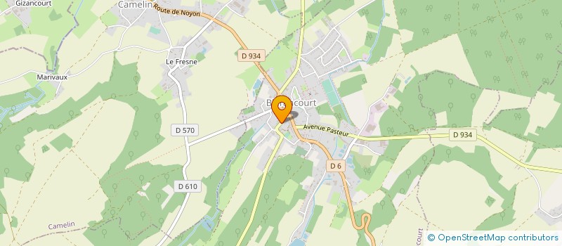localisation de l'entreprise MONSIEUR MARC GERENTON à BLERANCOURT