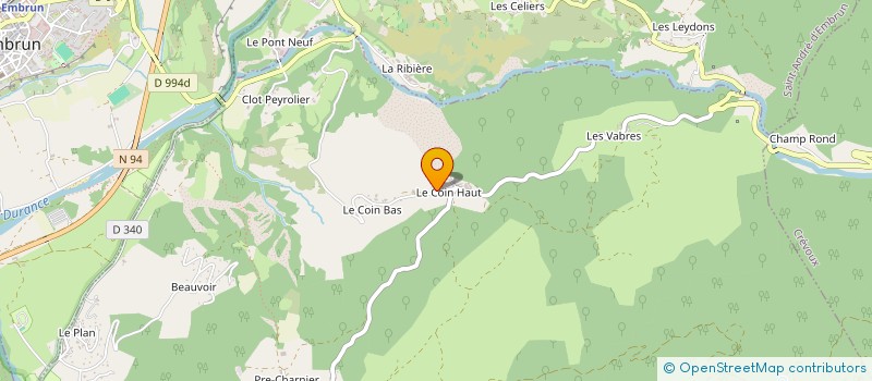 localisation de l'entreprise MONSIEUR MARC GERMAIN  SAINT-SAUVEUR