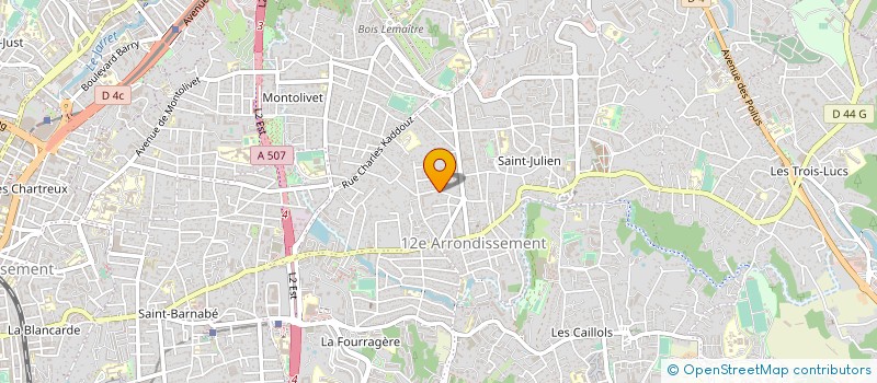 localisation de l'entreprise MONSIEUR MARC GHARIBIAN à MARSEILLE 12EME
