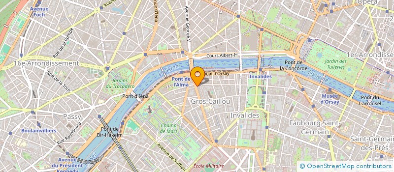 localisation de l'entreprise MONSIEUR MARC GHESRY  PARIS