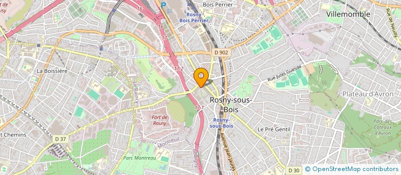 localisation de l'entreprise MONSIEUR MARC GHEZAIL à ROSNY-SOUS-BOIS