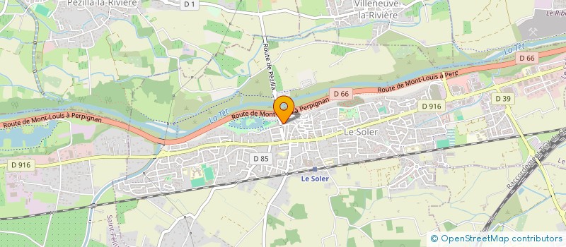 localisation de l'entreprise MONSIEUR MARC GIBERT  LE SOLER