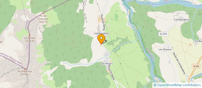 localisation de l'entreprise MONSIEUR MARC GICQUIAUD  LE GLAIZIL