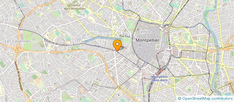 localisation de l'entreprise MONSIEUR MARC GILBERT à MONTPELLIER