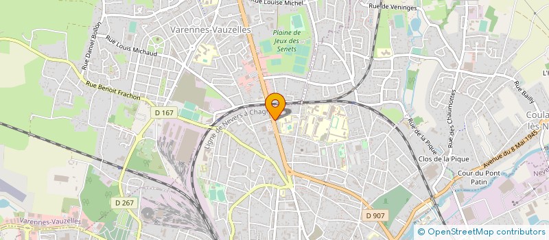 localisation de l'entreprise MONSIEUR MARC GILDAS FOINANT à NEVERS