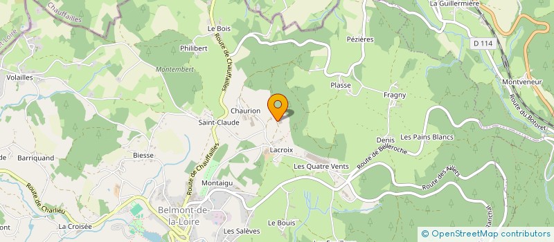 localisation de l'entreprise MONSIEUR MARC GIOVANDO  ECOCHE