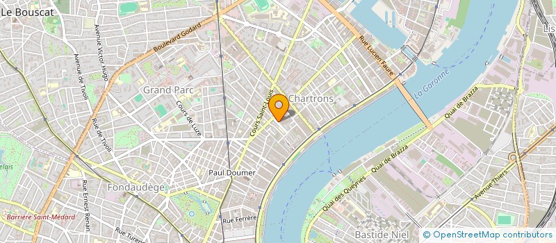 localisation de l'entreprise MONSIEUR MARC GIOVANNETTI  BORDEAUX