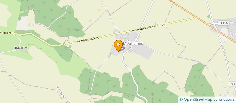 localisation de l'entreprise MONSIEUR MARC GIRARD  BENNECOURT