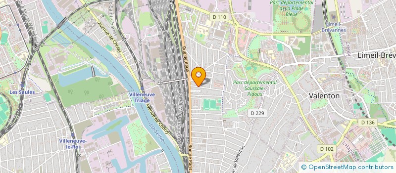 localisation de l'entreprise MONSIEUR MARC GIRARD à VILLENEUVE-SAINT-GEORGES