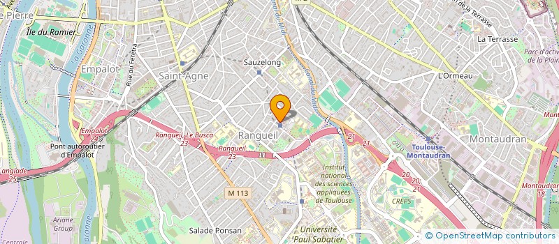 localisation de l'entreprise MONSIEUR MARC GIRARD à TOULOUSE