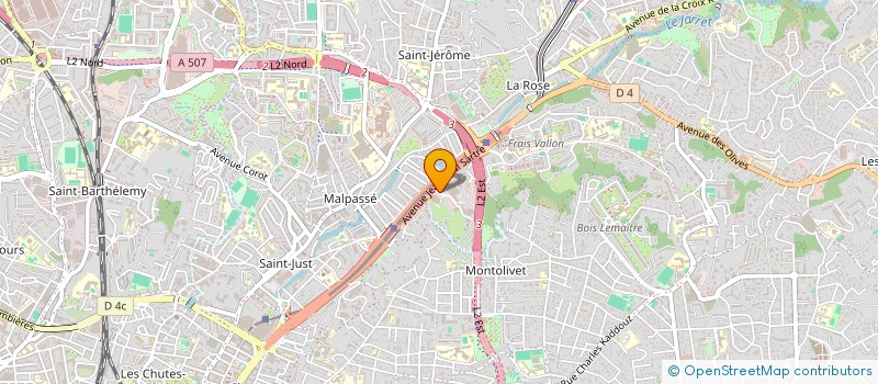 localisation de l'entreprise MONSIEUR MARC GIRAUDEAU à MARSEILLE