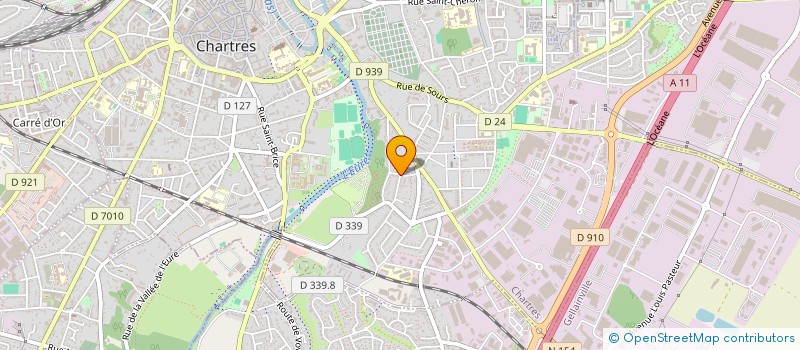 localisation de l'entreprise MONSIEUR MARC GITTARD à CHARTRES