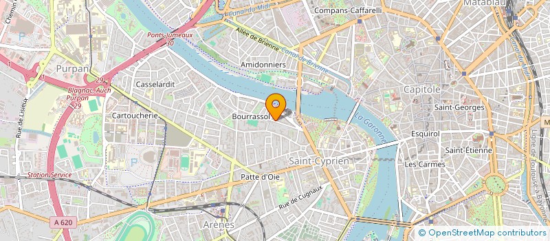 localisation de l'entreprise MONSIEUR MARC GONZALES à TOULOUSE