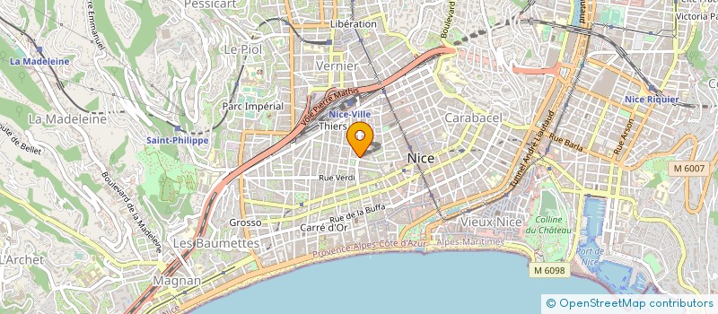 localisation de l'entreprise MONSIEUR MARC GONZALEZ à NICE