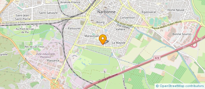 localisation de l'entreprise MONSIEUR MARC GORNES à NARBONNE
