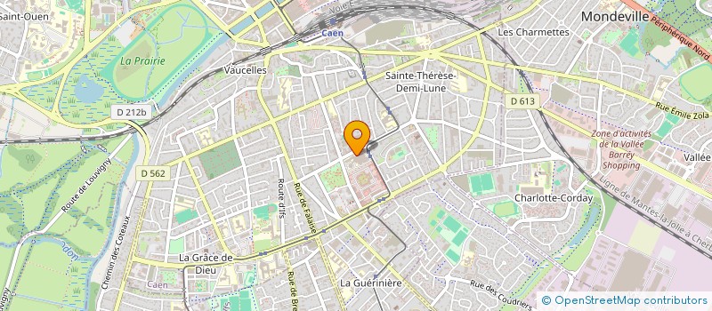 localisation de l'entreprise MONSIEUR MARC GOULLET DE RUGY à CAEN
