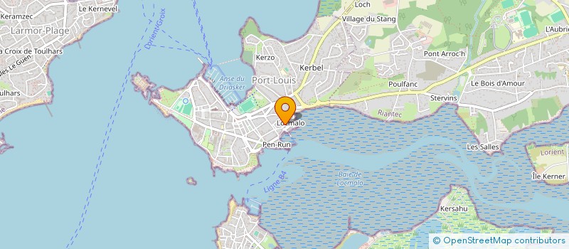 localisation de l'entreprise MONSIEUR MARC GOULVEN  PORT-LOUIS