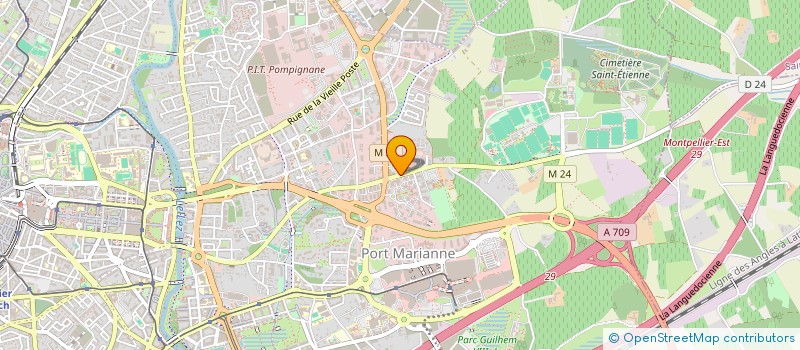 localisation de l'entreprise MONSIEUR MARC GRACIAS à MONTPELLIER