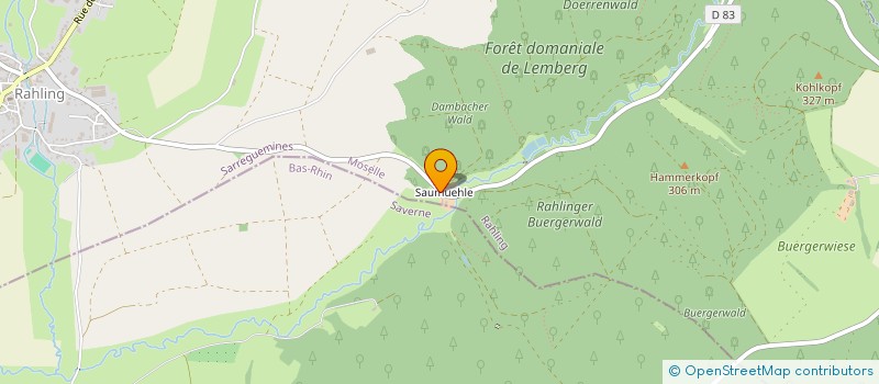 localisation de l'entreprise MONSIEUR MARC GRAEF  RAHLING