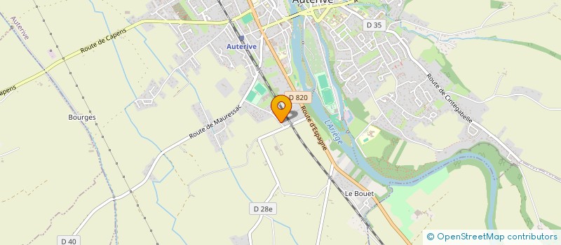 localisation de l'entreprise MONSIEUR MARC GRANDEMANGE  AUTERIVE