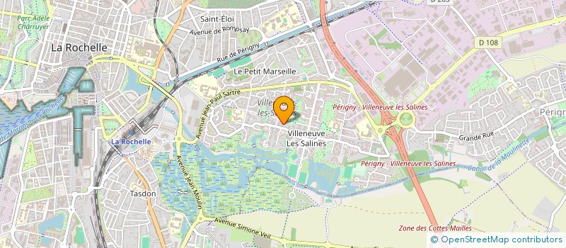 localisation de l'entreprise MONSIEUR MARC GRANET  LA ROCHELLE