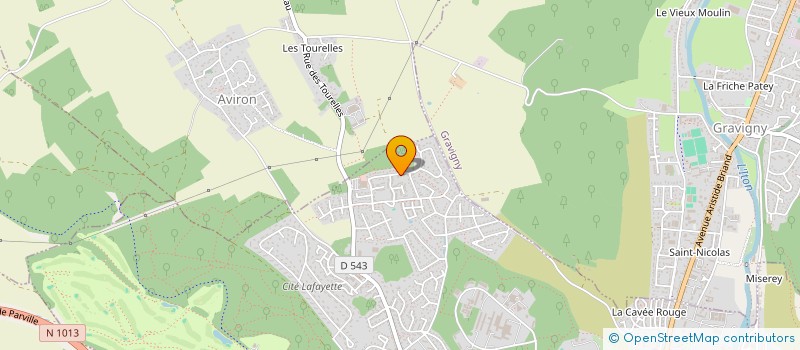 localisation de l'entreprise MONSIEUR MARC GRATIEN  EVREUX