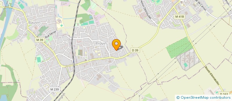 localisation de l'entreprise MONSIEUR MARC GRAVE  PROVIN