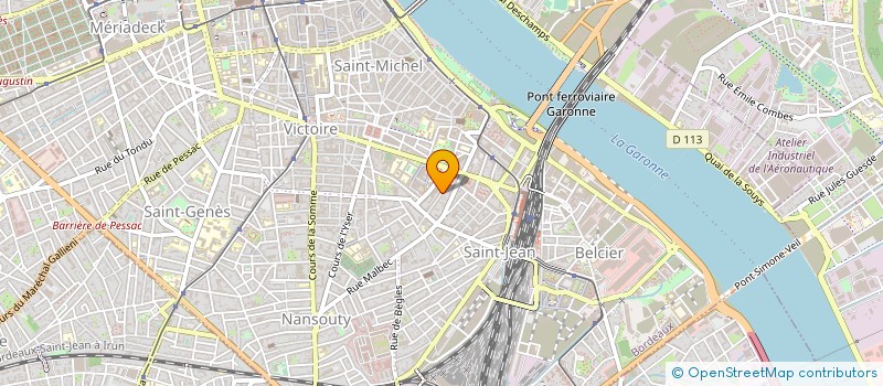 localisation de l'entreprise MONSIEUR MARC GREMILLON à BORDEAUX