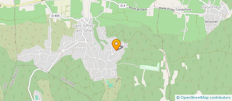 localisation de l'entreprise MONSIEUR MARC GRISS  SAINT-SIFFRET