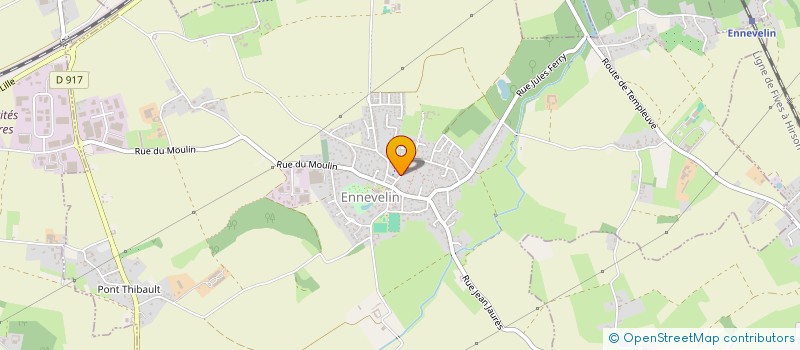 localisation de l'entreprise MONSIEUR MARC GRONOW à ENNEVELIN