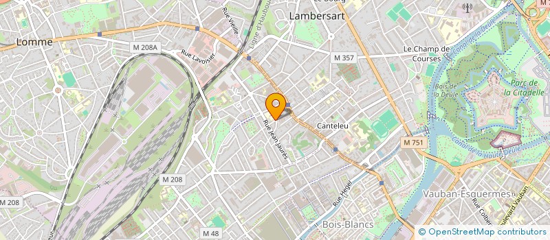 localisation de l'entreprise MONSIEUR MARC GRUMELIN à LILLE