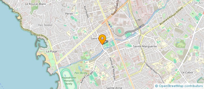 localisation de l'entreprise MONSIEUR MARC GUEDJ  MARSEILLE