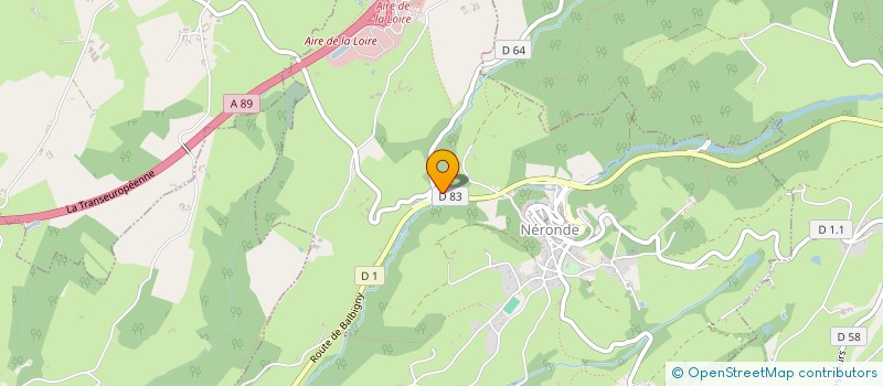localisation de l'entreprise MONSIEUR MARC GUENNOC à NERONDE