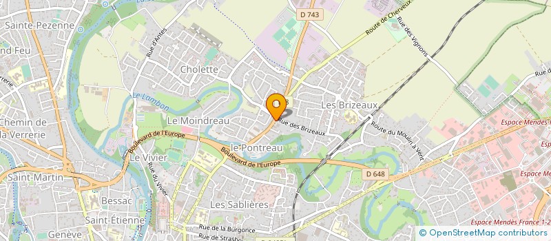 localisation de l'entreprise MONSIEUR MARC GUERBE à NIORT