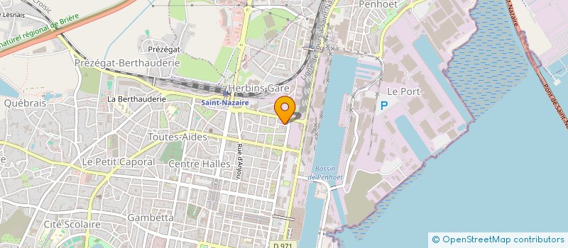 localisation de l'entreprise MONSIEUR MARC GUETTA  SAINT-NAZAIRE