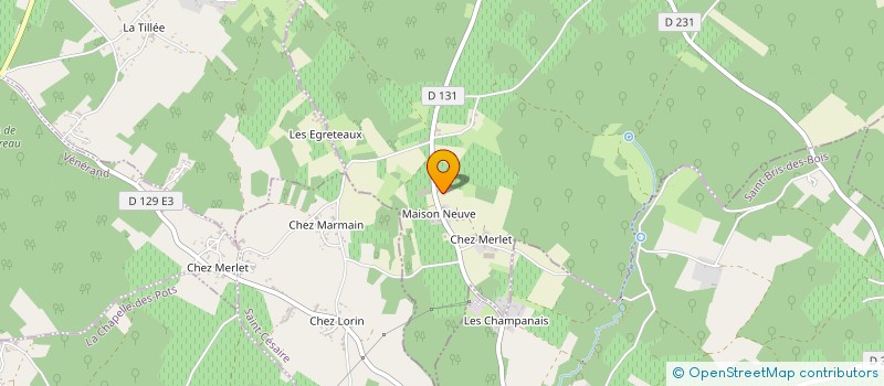 localisation de l'entreprise MONSIEUR MARC GUICHARD  AUTHON EBEON