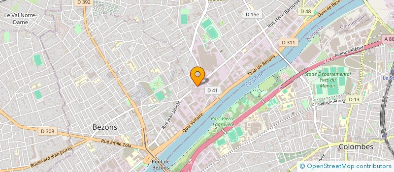 localisation de l'entreprise MONSIEUR MARC GUICHARD  BEZONS