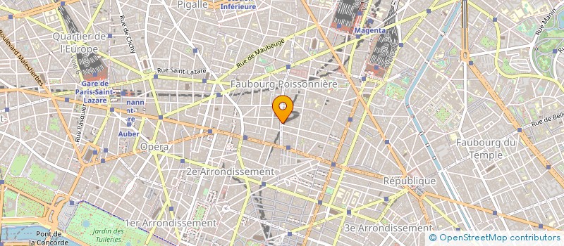 localisation de l'entreprise MONSIEUR MARC GUIGUET à PARIS