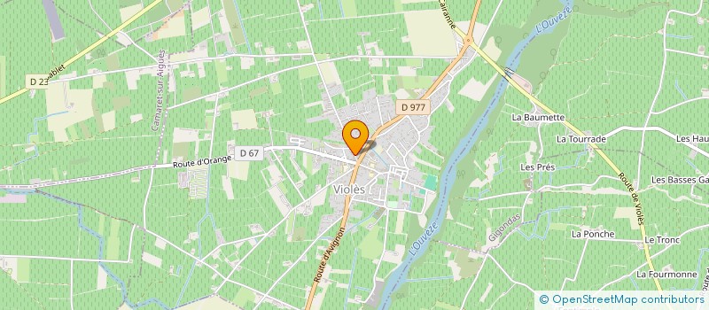 localisation de l'entreprise MONSIEUR MARC GUILLAUMOND  VIOLES