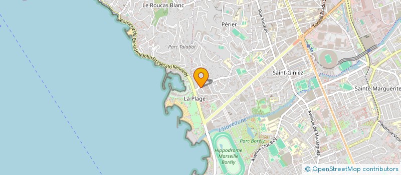 localisation de l'entreprise MONSIEUR MARC GUILLEMIN  MARSEILLE