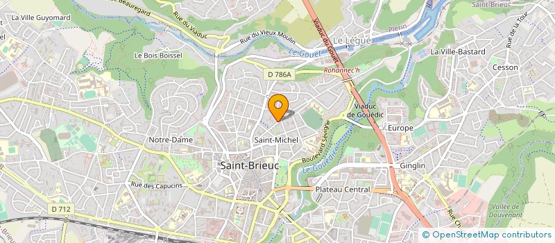 localisation de l'entreprise MONSIEUR MARC GUILLERAY à SAINT-BRIEUC