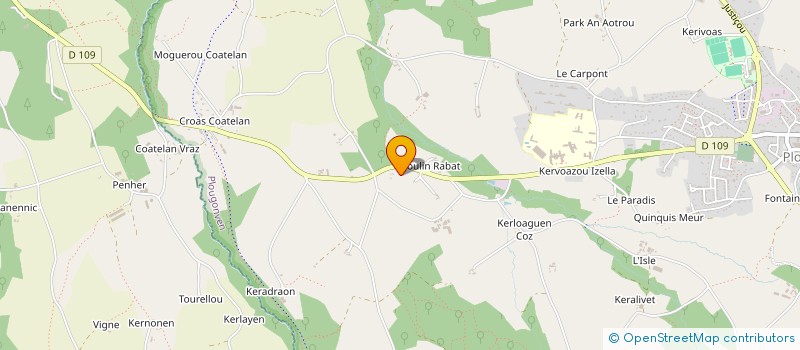 localisation de l'entreprise MONSIEUR MARC GUILLO-GUILLOT  PLOUGONVEN